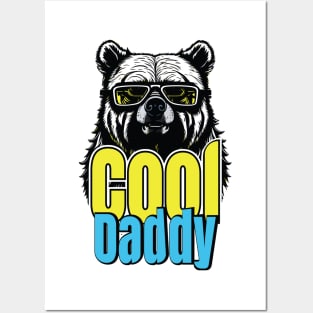 Cool daddy Bear T-shirt Posters and Art